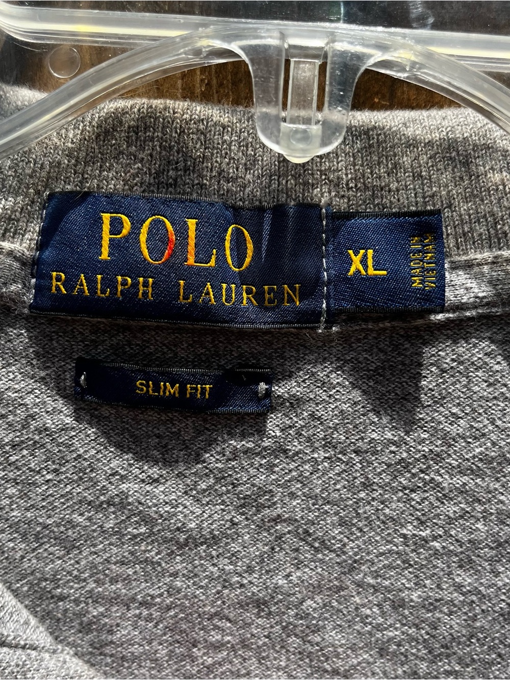 Polo by Ralph Lauren Grey Long-Sleeve Rugby Shirt - Picture 3 of 3